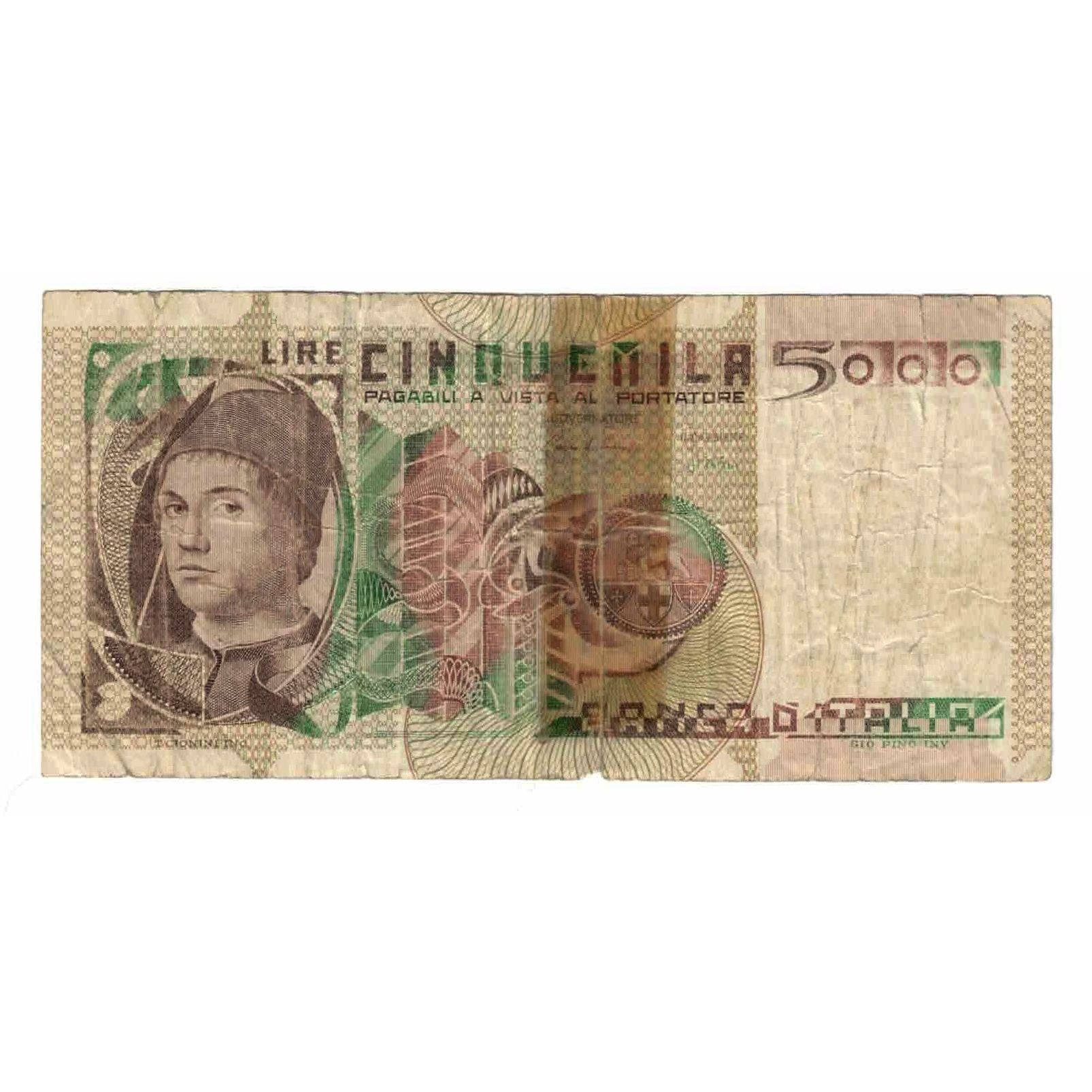 Banknot, Włochy, 5000 Lire, 1982, 1982-11-03, KM:105b, AG(1-3)