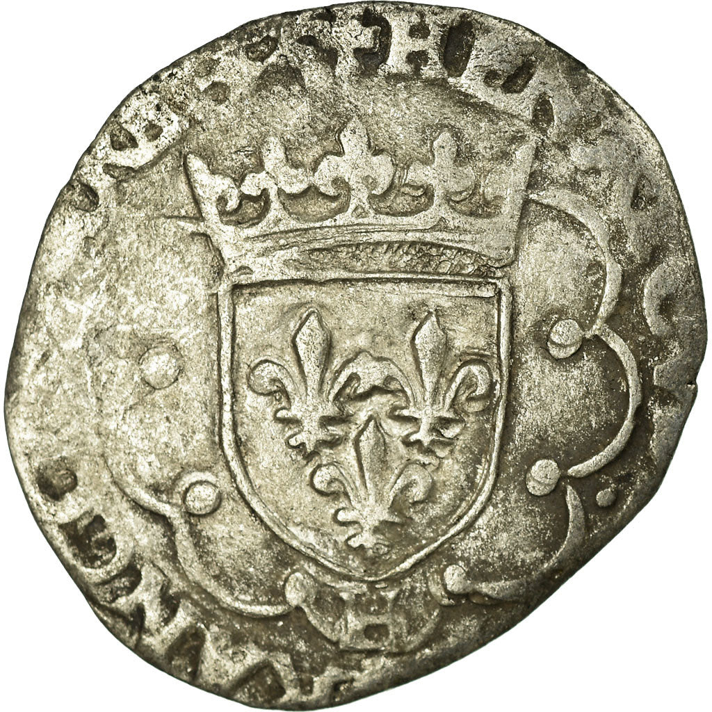 France, Douzain, La Rochelle, Billon, VF(30-35), Sombart:4376