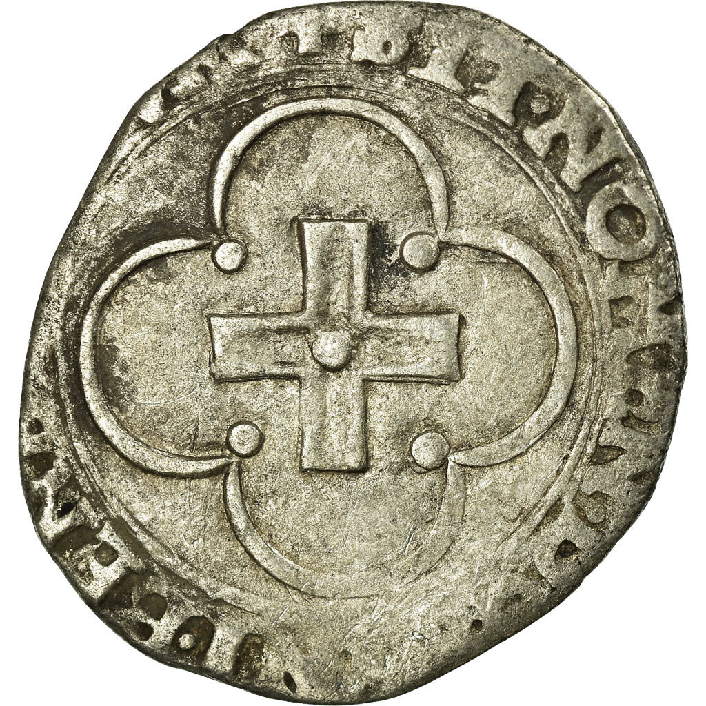France, Douzain, La Rochelle, Billon, VF(30-35), Sombart:4376