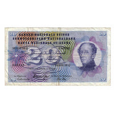 Billet, Suisse, 20 Franken, 1968, 1968-05-15, KM:46p, B