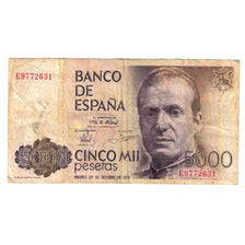 Banknote, Spain, 5000 Pesetas, 1979, 1979-10-23, KM:160, VF(20-25)