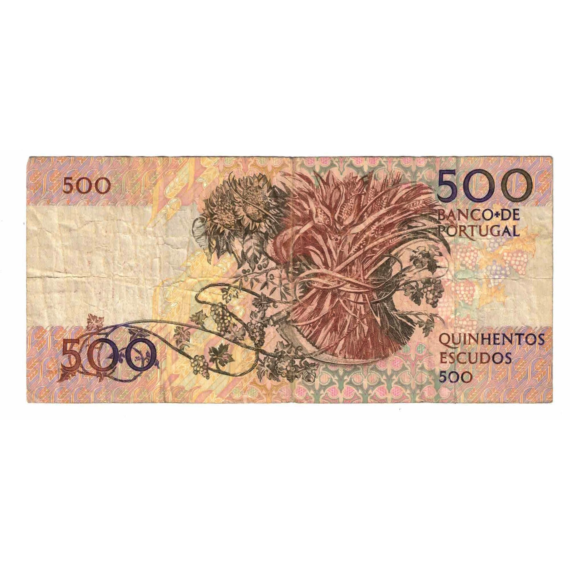 Banknote, Portugal, 500 Escudos, 1992, 1992-02-13, KM:180b, EF(40-45)