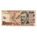 Nota, Brasil, 10,000 Cruzeiros, Undated (1992), KM:233b, VG(8-10)