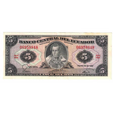 Billet, Équateur, 5 Sucres, 1982, 1982-08-20, KM:108b, SUP