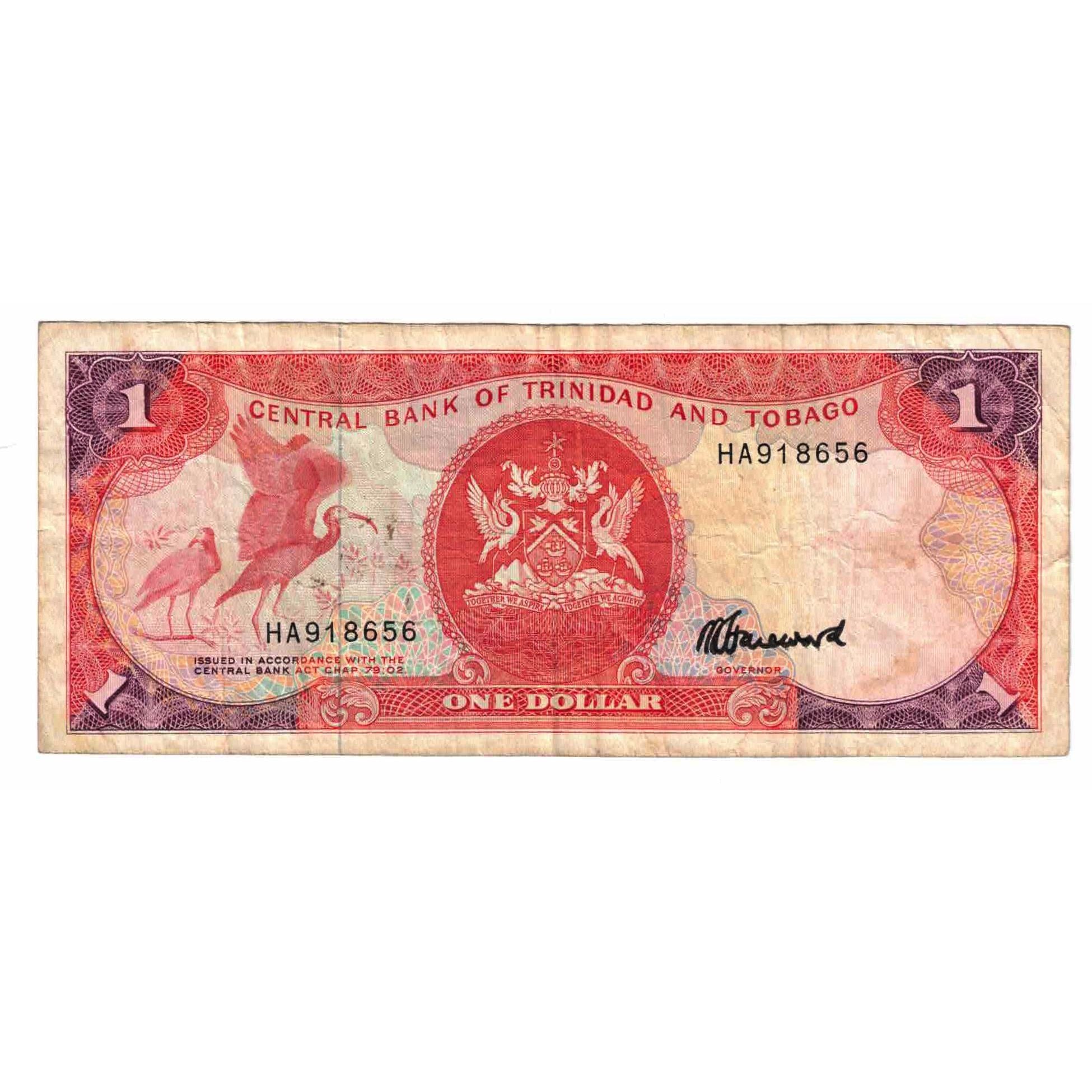 Banknote, Trinidad and Tobago, 1 Dollar, Undated (1985), Undated (1985), KM:36c