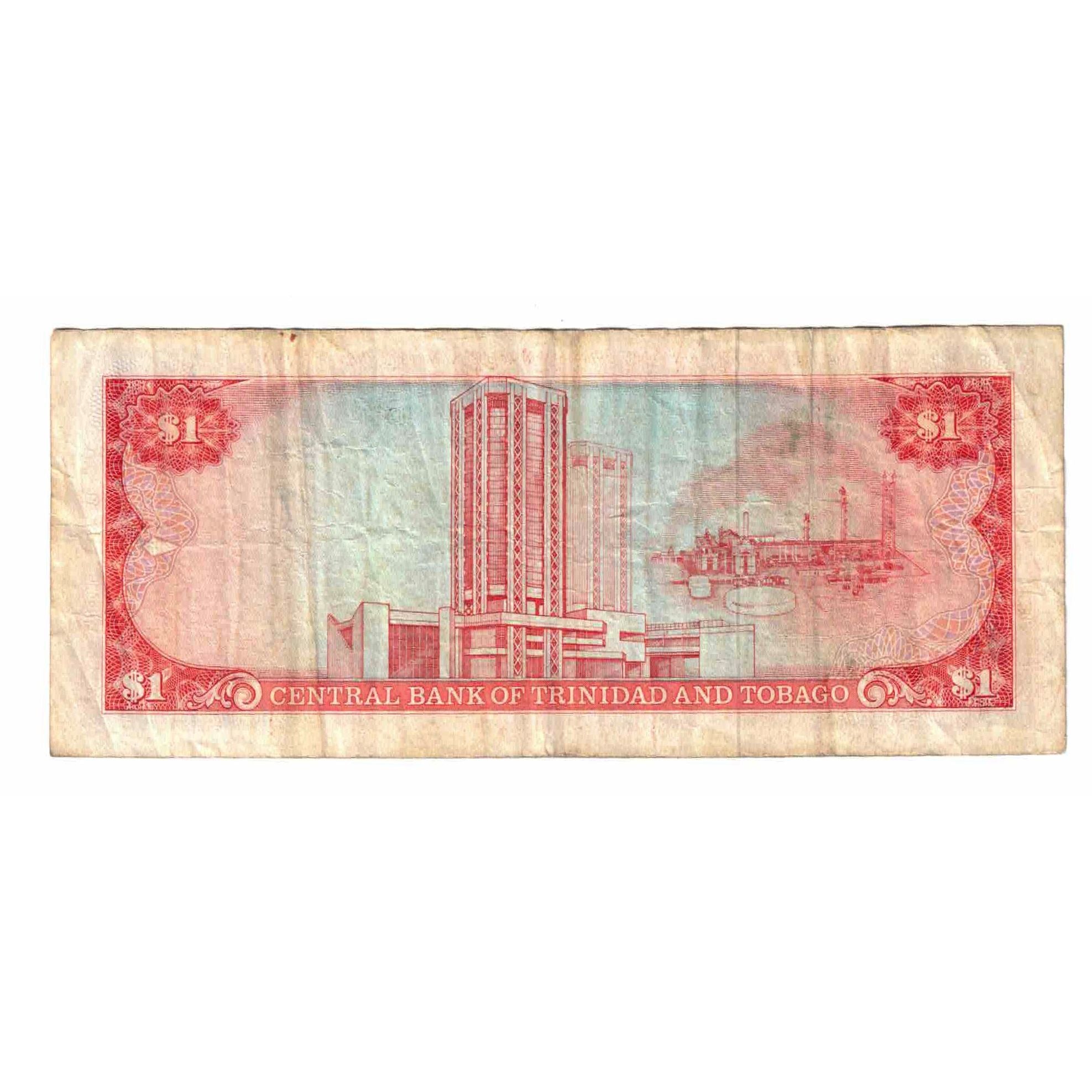 Banknote, Trinidad and Tobago, 1 Dollar, 1985, KM:36c, VF(20-25)