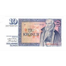 Banknote, Iceland, 10 Kronur, 1961, 1961-03-29, KM:48a, UNC(65-70)