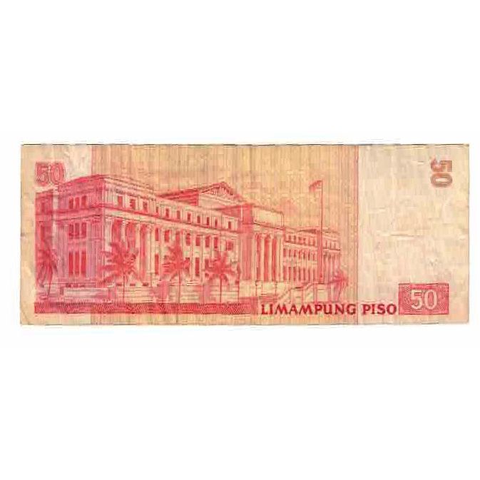Banconote, Filippine, 50 Piso, 1987-1990, KM:171a, BB