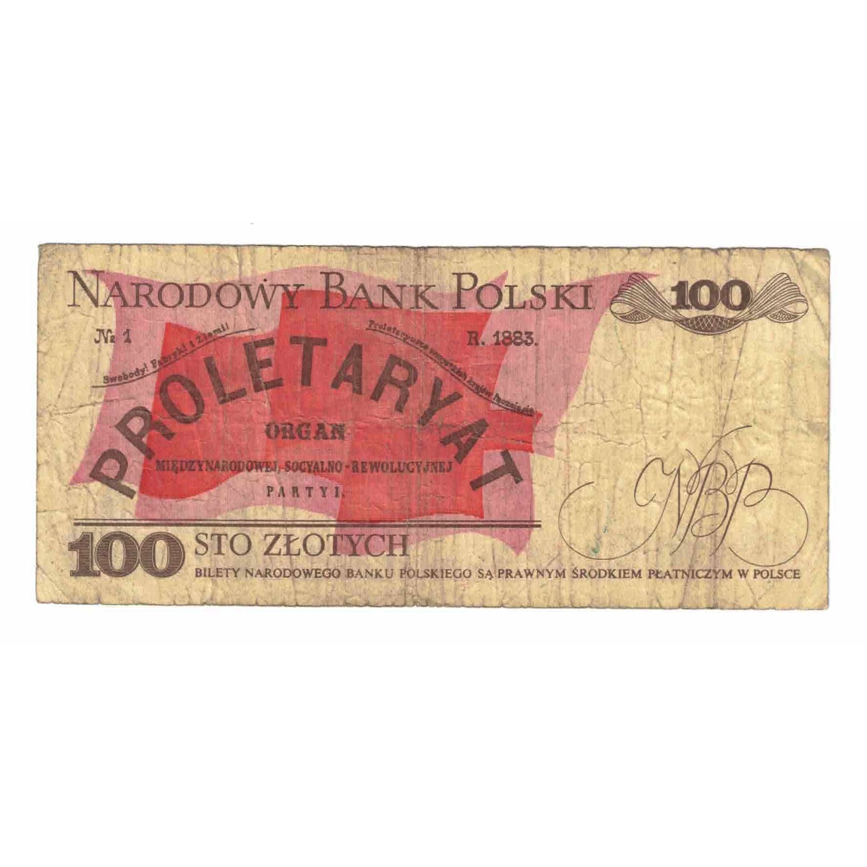 Geldschein, Polen, 100 Zlotych, 1988, 1988-12-01, KM:143e, SGE