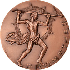 France, Medal, Association Technique de l'Industrie du Gaz, Prométhée