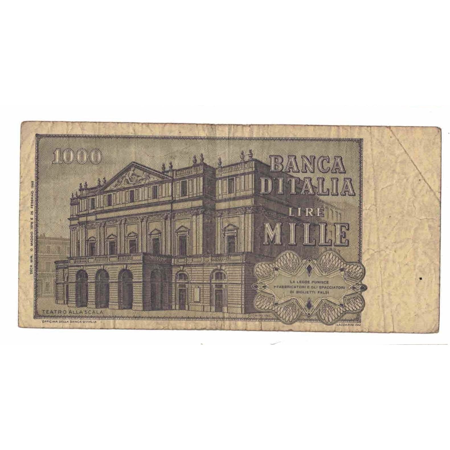 Billet, Italie, 1000 Lire, 1979, 1979-05-10, KM:101f, TB