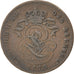 Coin, Belgium, Leopold II, 2 Centimes, 1875, VF(30-35), Copper, KM:35.1