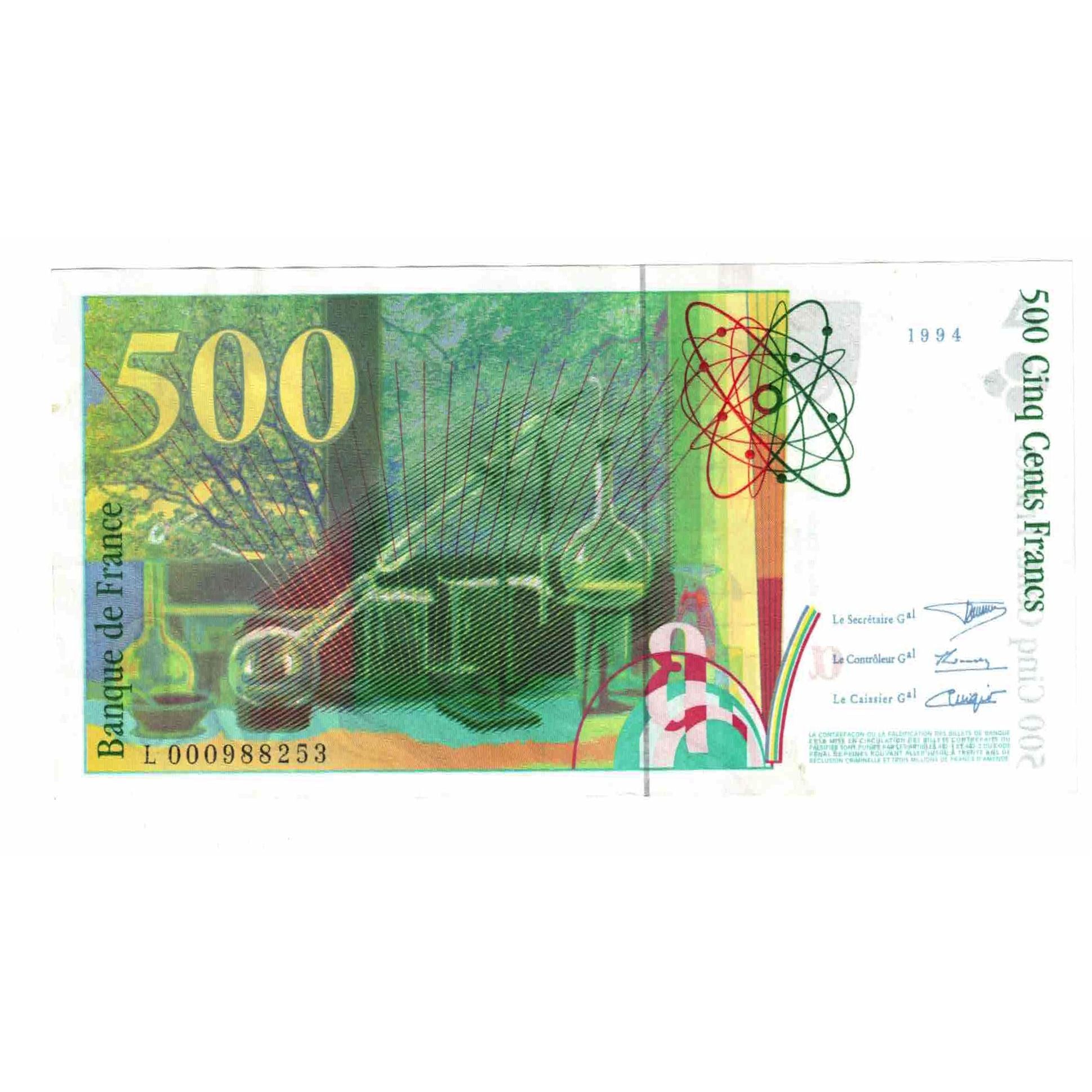 Frankrijk, 500 Francs, Pierre et Marie Curie, 1994, L.000, SUP, Fayette:76.1