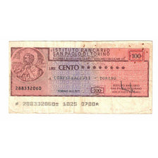 Banknote, Italy, 100 Lire, 1977, 1977-02-18, Torino, VF(30-35)