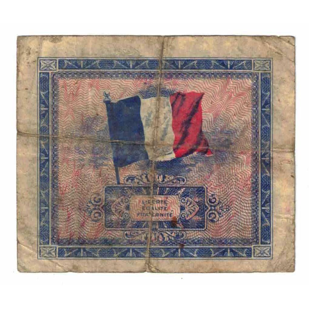 Frankreich, 2 Francs, Flag/France, 1944, SÉRIE 1944, S, Fayette:VF16.1, KM:114a