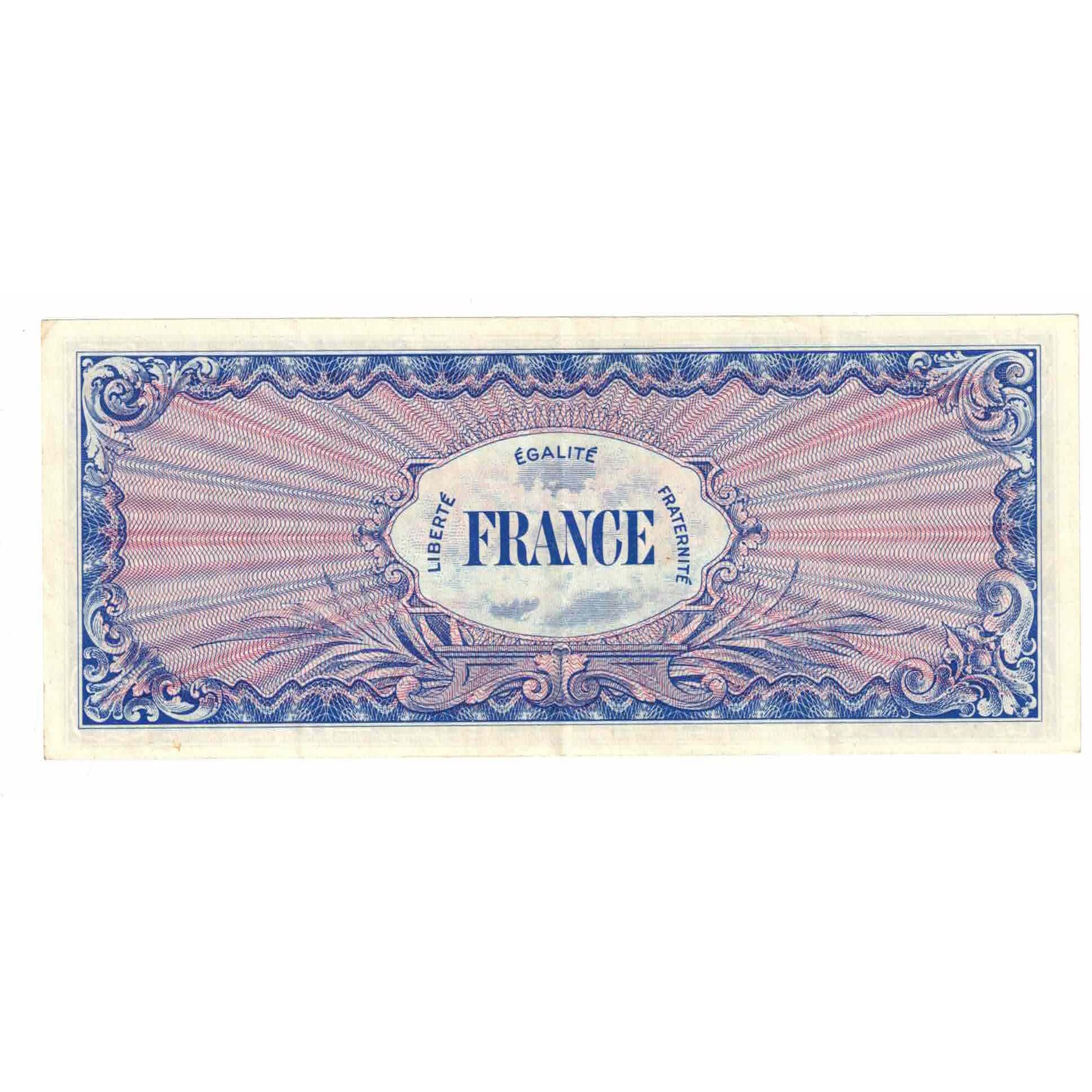 Francia, 1000 Francs, 1945 Verso France, 1945, SERIE DE 1944, SPL-