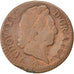 Monnaie, France, Louis XV, Demi sol à la vieille tête, 1/2 Sol, 1771, Lille