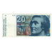 Geldschein, Schweiz, 20 Franken, 1983, KM:55e, S