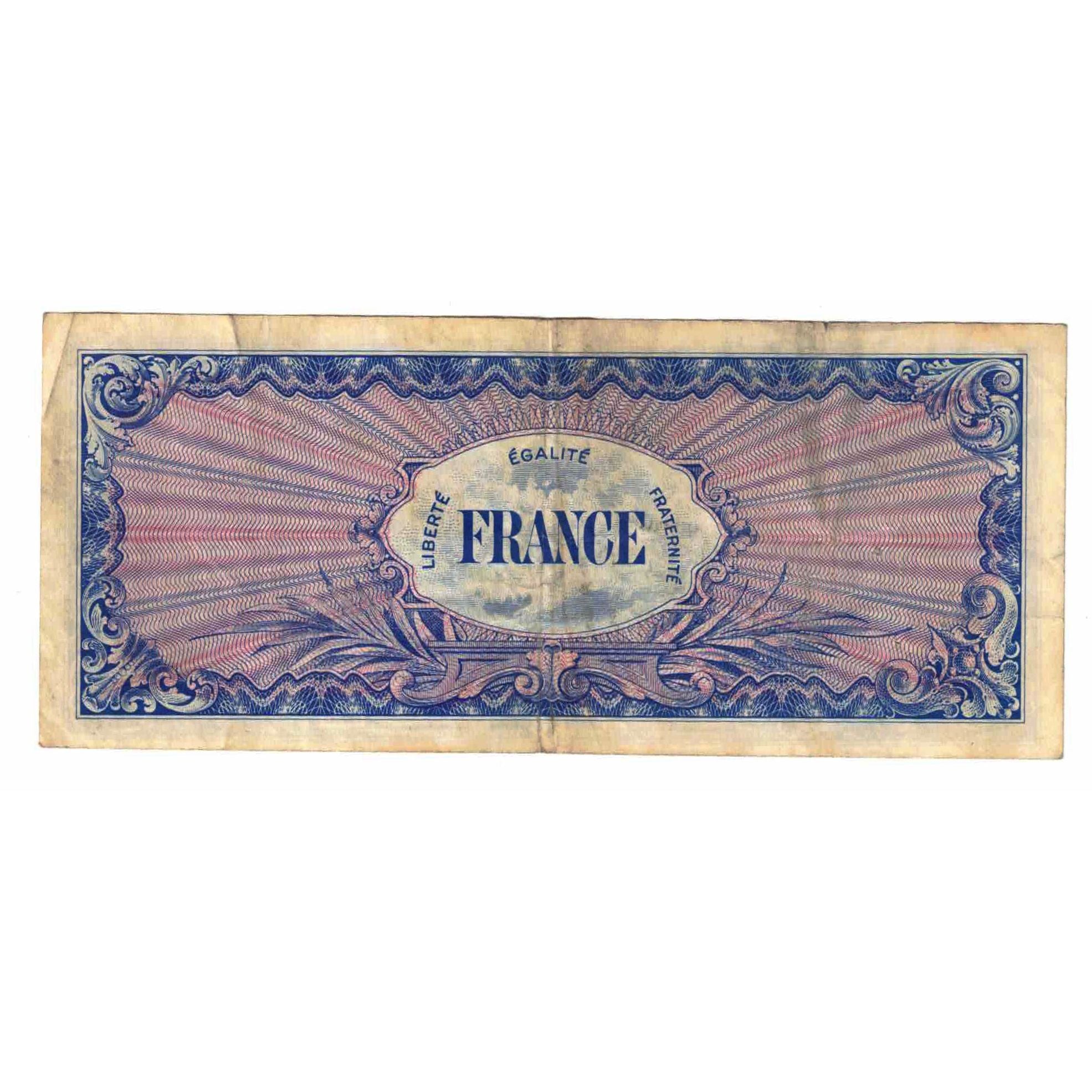 Frankreich, 100 Francs, 1945 Verso France, 1945, SERIE DE 1944, SS