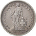 Coin, Switzerland, 2 Francs, 1920, Bern, EF(40-45), Silver, KM:21