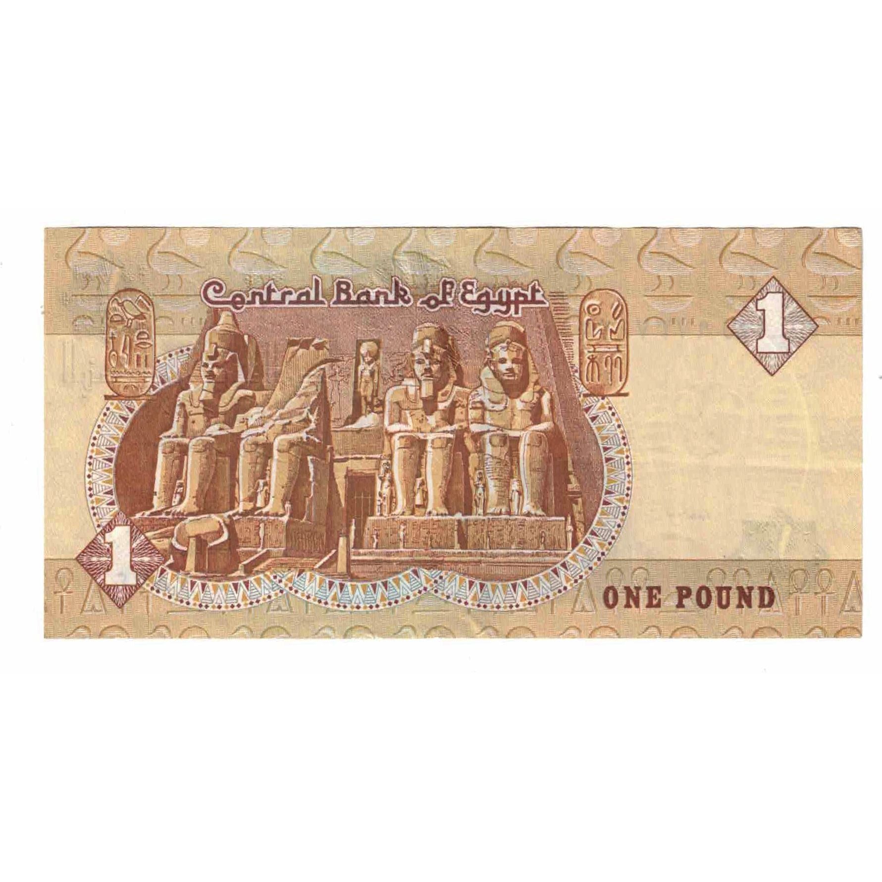 Banknote, Egypt, 1 Pound, 1987, 1987-07-05, KM:50d, EF(40-45)