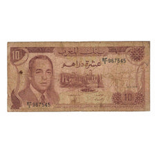 Banknote, Morocco, 10 Dirhams, 1985, KM:57b, AG(1-3)