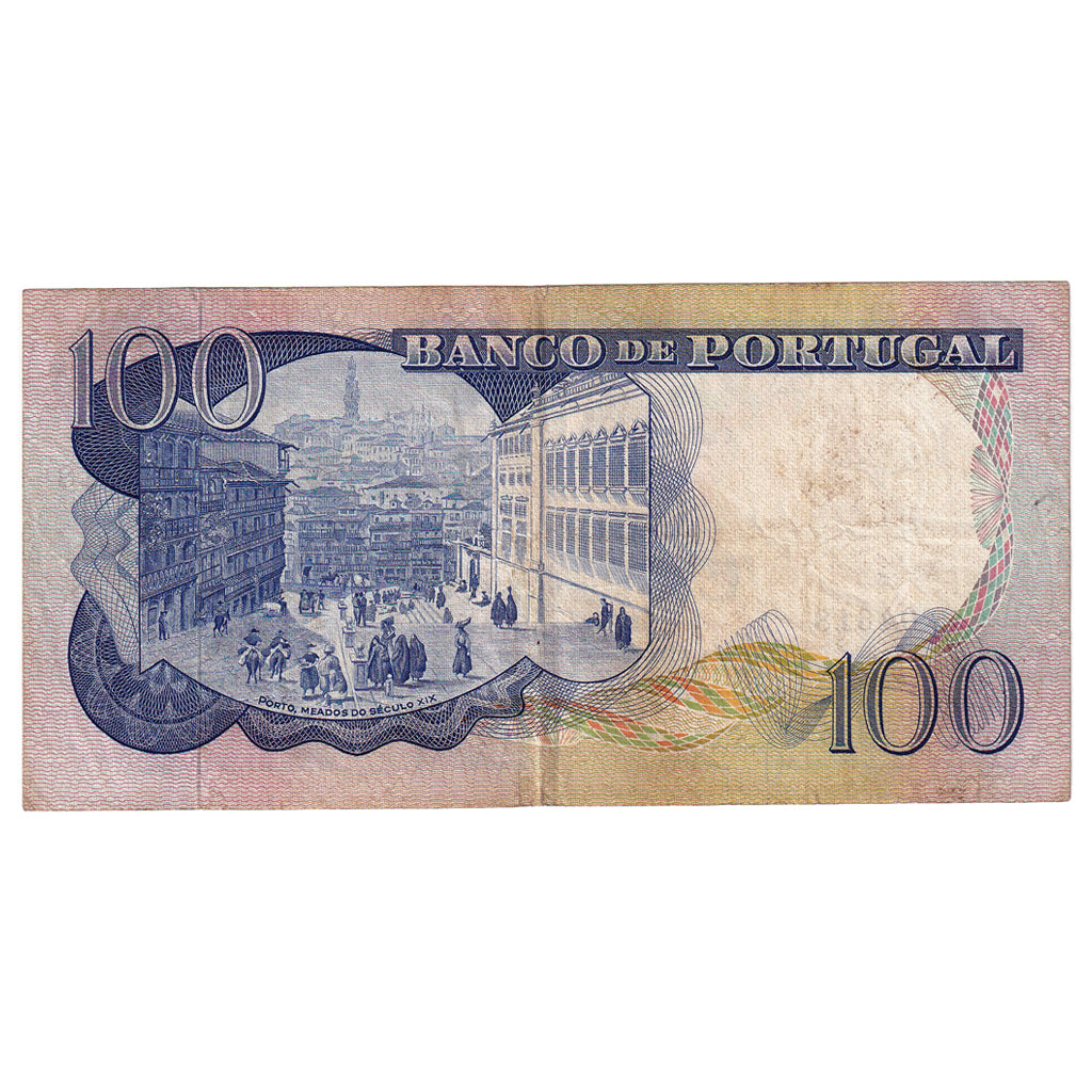 Banknote, Portugal, 100 Escudos, 1965, 1965-11-30, KM:169a, VF(20-25)