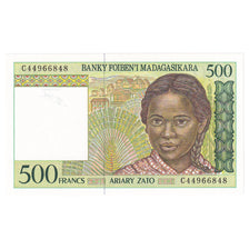 Banknote, Madagascar, 500 Francs = 100 Ariary, Undated (1996), KM:75b