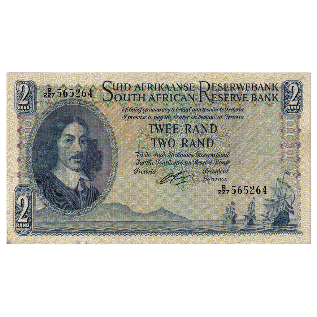 Banknote, South Africa, 2 Rand, KM:104b, UNC(65-70)