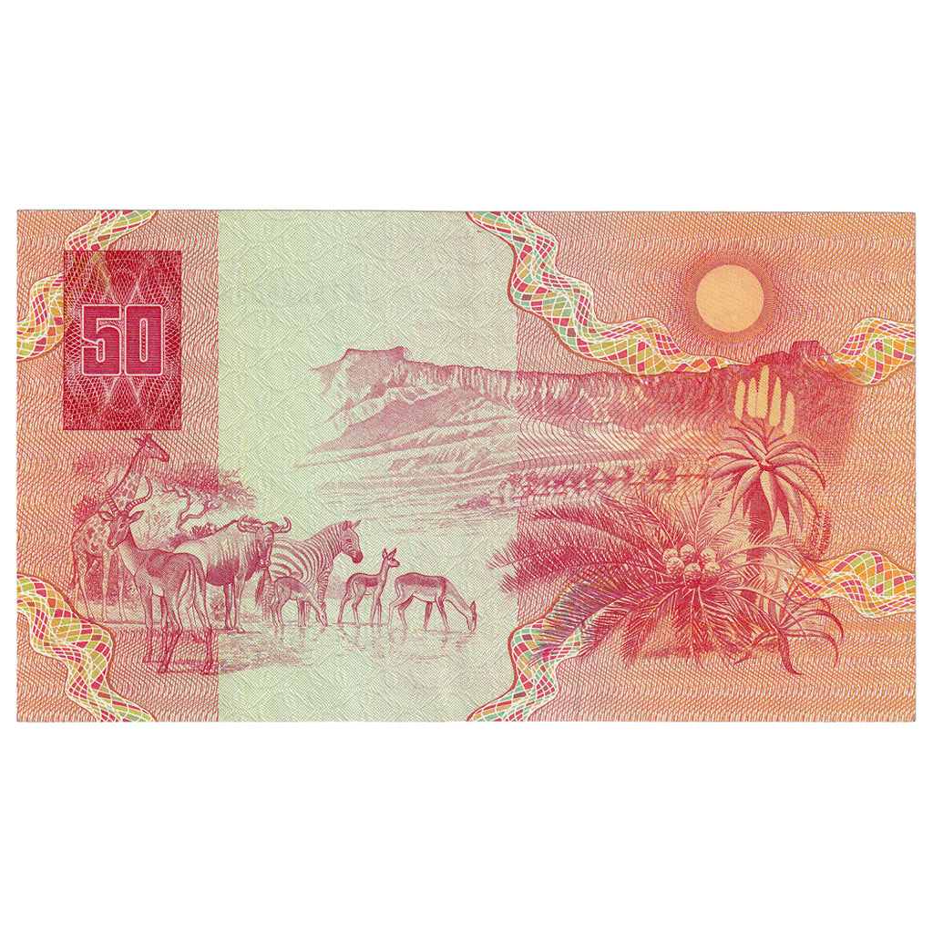 Banknote, South Africa, 50 Rand, 1984, KM:122a, UNC(65-70)