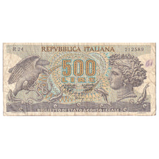 Banknote, Italy, 500 Lire, 1970, 1970-02-23, KM:93a, VG(8-10)