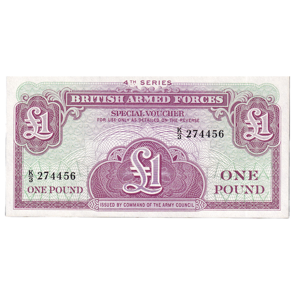 Billete, 1 Pound, Undated (1962), Gran Bretaña, KM:M36a, UNC