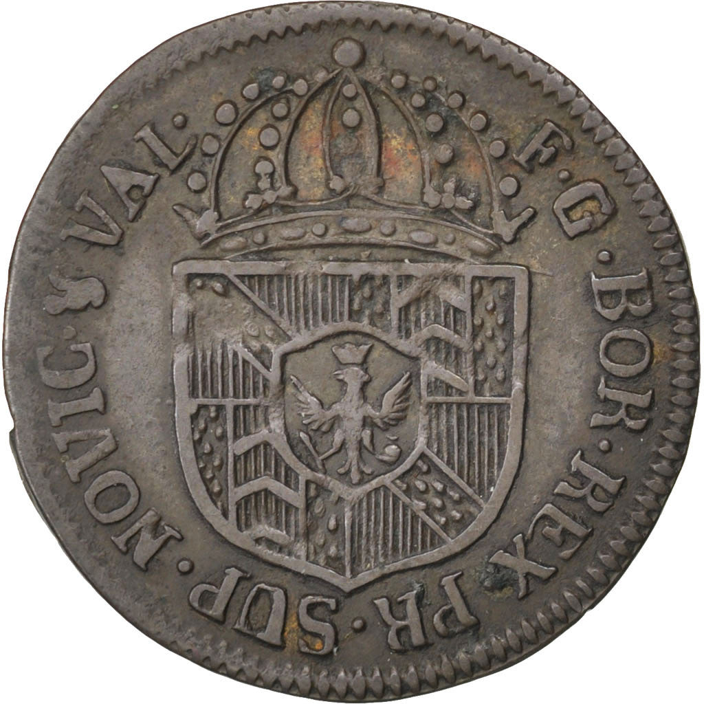 Coin, SWISS CANTONS, NEUCHATEL, 1/2 Batzen, 1798, Neuenburg, AU(50-53), Billon