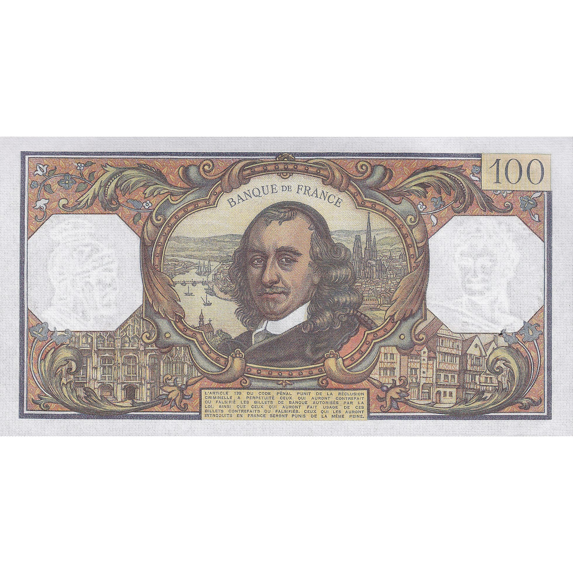 Francia, 100 Francs, Corneille, 1971, R.572, SPL, Fayette:65.36, KM:149d