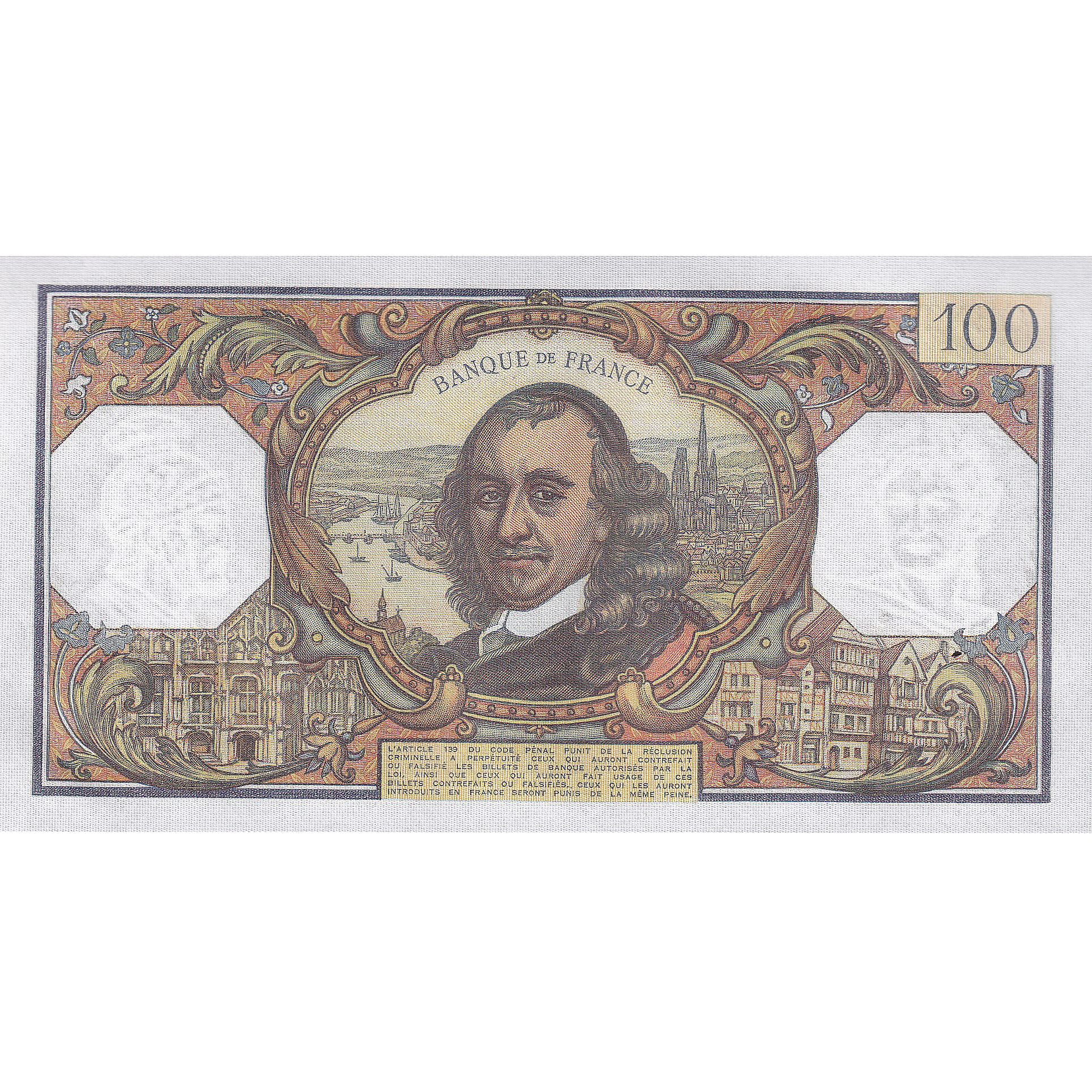 France, 100 Francs, Corneille, 1971, R.572, SUP, Fayette:65.36, KM:149d