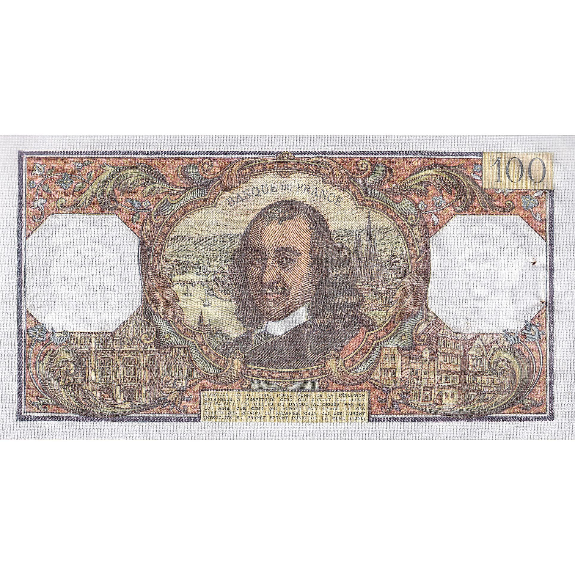 Frankrijk, 100 Francs, Corneille, 1971, E.537, TTB+, Fayette:65.35, KM:149c