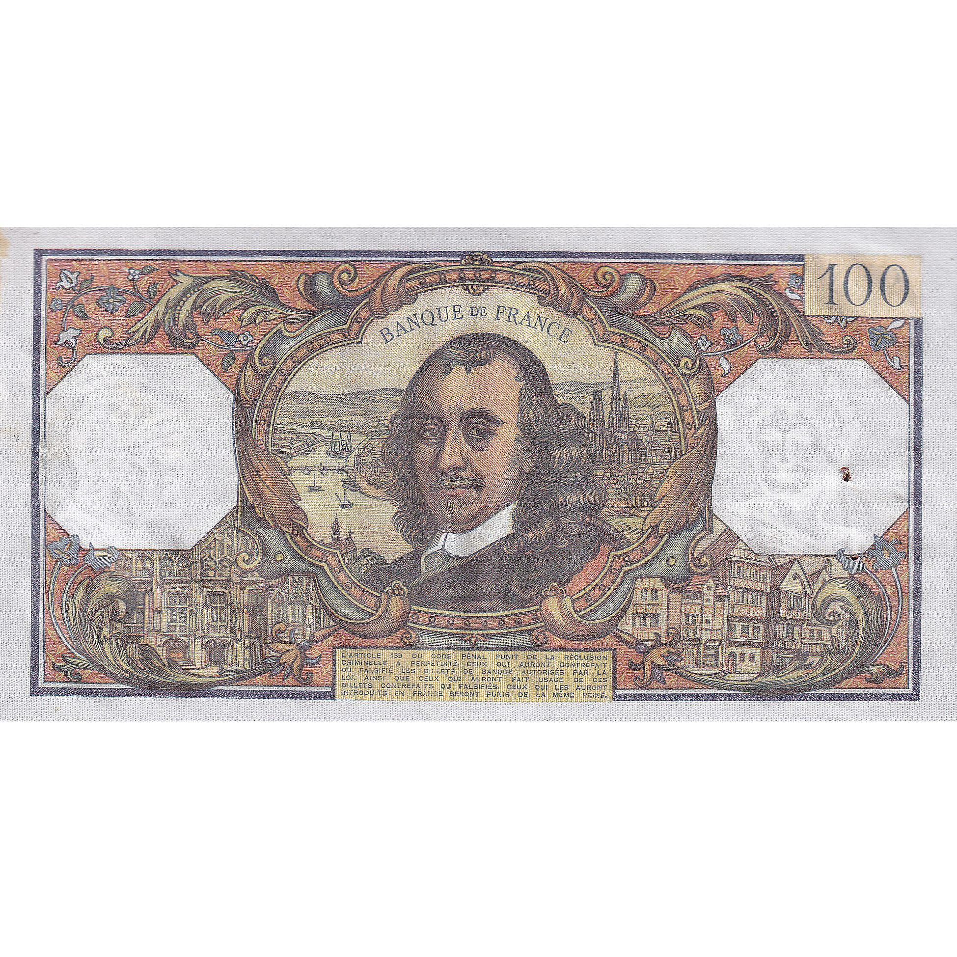 Frankreich, 100 Francs, Corneille, 1973, Z.720, SS, Fayette:65.42, KM:149d