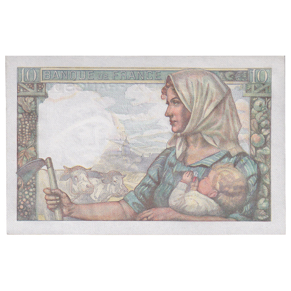 France, 10 Francs, Mineur, 1945, E.101, UNC(65-70), Fayette:8.14, KM:99e