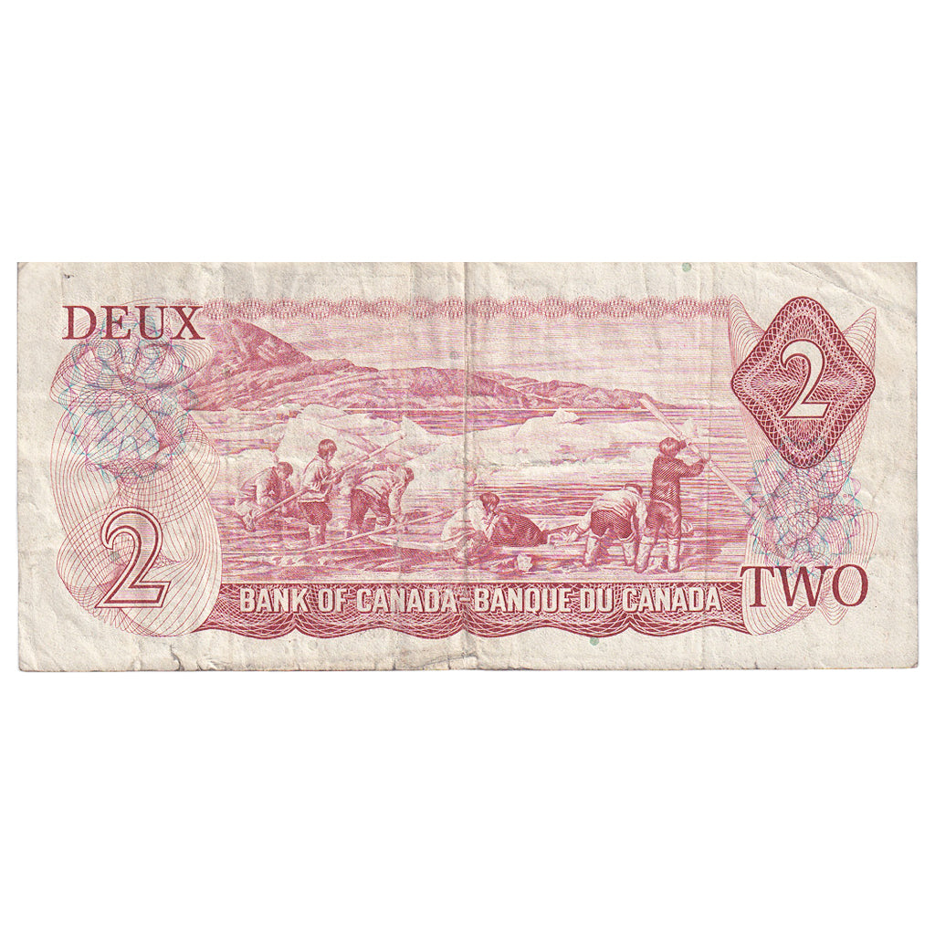 Billete, 2 Dollars, 1974, Canadá, KM:86a, BC