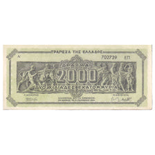 Banknote, Greece, 2,000,000,000 Drachmai, 1944, 1944-10-11, KM:133b, UNC(63)