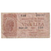 Biljet, Italië, 1 Lira, 1944, 1944-11-23, KM:29a, B+