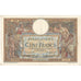 France, 100 Francs, Luc Olivier Merson, 1915, R.2844, TTB+, Fayette:23.07