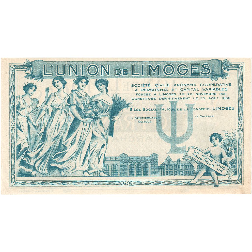 França, Limoges, 10 Francs, 1920-1935, UNC(60-62)
