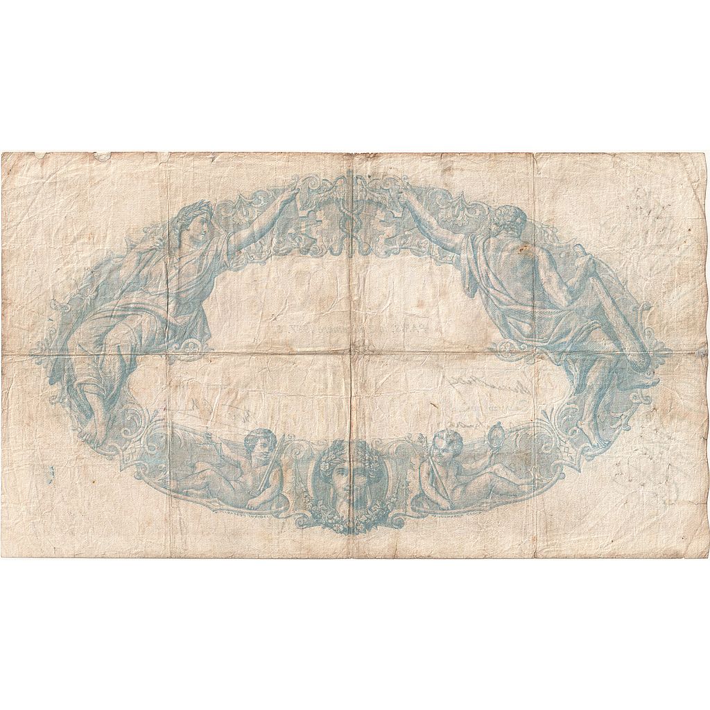 França, 500 Francs, Bleu et Rose, 1937, N.2721, VG(8-10), Fayette:31.4, KM:88b