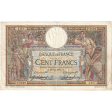 Frankreich, 100 Francs, Luc Olivier Merson, 1914, P.2599, SS, Fayette:23.06