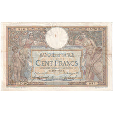 France, 100 Francs, Luc Olivier Merson, 1918, E.5026, EF(40-45), Fayette:23.10