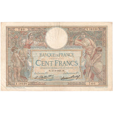 Francja, 100 Francs, Luc Olivier Merson, 1927, V.18120, VF(30-35), Fayette:24.6