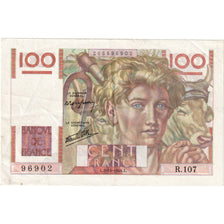 Francja, 100 Francs, Jeune Paysan, 1946, R.107, EF(40-45), Fayette:28.9, KM:128a