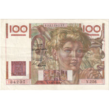 France, 100 Francs, Jeune Paysan, A.263, 1948, Y.256, EF(40-45), Fayette:28.19
