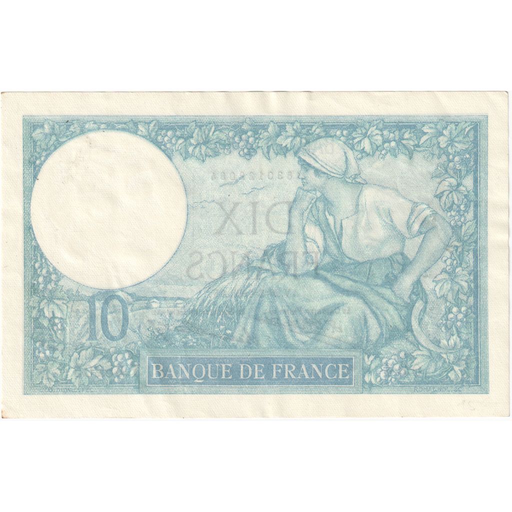 Francia, 10 Francs, Minerve, 1932, Y.65205, SPL-, Fayette:6.16, KM:73d